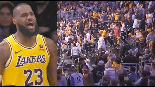 Lakers Disrespected By Their Own Crowd Leaving Early In Game 3 vs Nuggets Lakers vs Nuggets [upl. by Aeslahc]