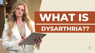 What is Dysarthria and How to Manage It Ways to Assess Dysarthria [upl. by Llenyl]