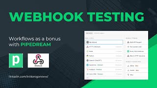 Webhooks and Workflows with Pipedream [upl. by Fischer]