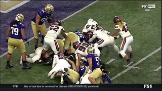 Washington OLOffense vs Oregon State Defense 2020 [upl. by Kimberly511]