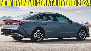 2024 New Hyundai Sonata Hybrid Limited  Full Review [upl. by Noirb]