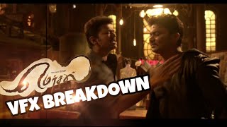 Mersal VFX BREAKDOWN Vijay  Samantha  Kajal AR Rahman VFX TAMILANZ [upl. by Neelhsa]