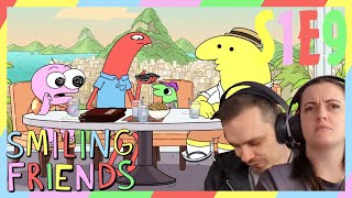 Smiling Friends REACTION  Season 1 Episode 9  The Smiling Friends Go to Brazil [upl. by Cinom]