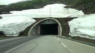 Driving over the quotGotthardpassquot  Switzerland ALPS 2106masl 062013 FullHD [upl. by Vernor994]