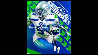 Seahawks uniforms were the best nfl football edit sports nflfootball [upl. by Magdau]