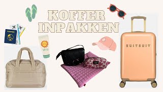 Koffer inpakken voor een cruise [upl. by Lanae]