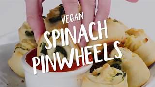 Vegan Italian Spinach Pinwheels [upl. by Filahk999]