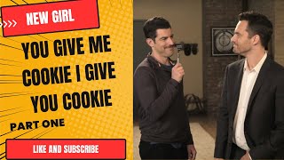 Schmidt’s Cookie Surprise  You Give Me Cookie I Gave You Cookie New Girl Funny Moments part 1 [upl. by Taffy]