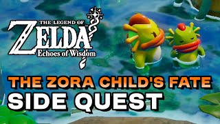 Zelda Echoes of Wisdom  The Zora Childs Fate Side Quest Guide [upl. by Bogusz]