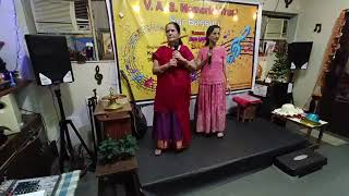 914 AIKA DAJIBA by SANGEETA AMLADI amp CHITRA SUREY at Yujstudio Worli on 311223 [upl. by Leunamesoj]