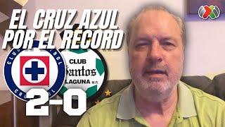 CRUZ AZUL POR EL RECORD  Cruz Azul vs Santos Laguna  Torneo Apertura 2024 Liga MX [upl. by Latsyek]