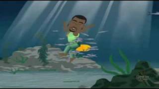 Kanye West  Gay Fish South Park Full Song Version with Lyrics [upl. by Sathrum]