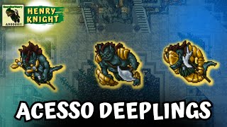 Acesso dos Deeplings Liquid Black Quest  Guia Completo  TIBIA QUESTS 35 [upl. by Marianna279]