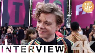 Thomas Brodie Sangster interview at Pistol Premiere London 2022 [upl. by Fredi590]