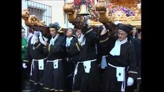 Jueves Santo 2015 Salida Procesión Cofradía de Servitas de Antequera [upl. by Riatsala]