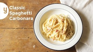 How to Make Classic Carbonara  Yummy Ph [upl. by Alet119]