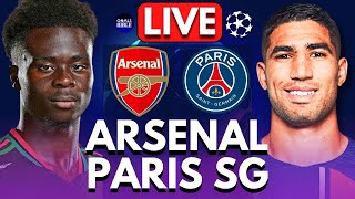 🔴ARSENAL vs PSG LIVE  CHAMPIONS LEAGUE  Full Match LIVE Today [upl. by Oicnerual]