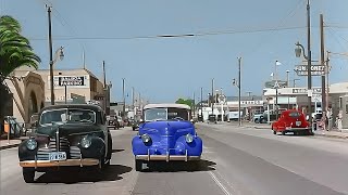 California 1940s Newport Beach in color 60fpsRemastered wsound design added [upl. by Ellissa]