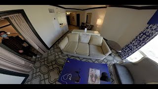 Paris Hotel amp Casino  Las Vegas  Virtual 360 Room Tour  Burgundy Executive Suite [upl. by Publia324]