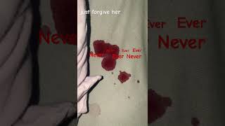 I’ll never forgive her… spedup lyrics [upl. by Erialcyram421]