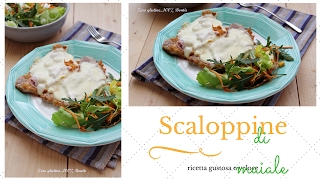 Scaloppine di maiale farcite Ricetta gustosa e veloce [upl. by Jessie867]