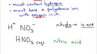 Binary Acid vs Oxyacid [upl. by Moguel117]