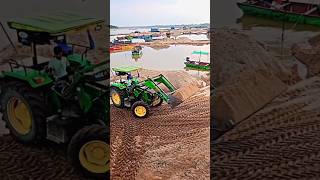 Baaz aane baki hai 🦅 johndeere loader 4×4🚜youtubeshorts tractorvideo viral [upl. by Ossie]