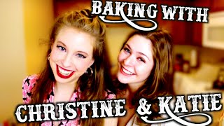 BAKING WITH CHRISTINE amp KATIE  PIEING FOR 100000 [upl. by Leclair]