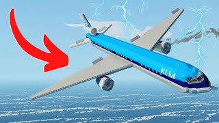 Plane LOSES POWER In TEST FLIGHT In Stormworks [upl. by Nyrahtak]