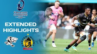 Sharks vs Exeter Chiefs Highlights  European Rugby Champions Cup 2024 [upl. by Ofori601]