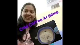 How To Make Cold Coffee At HomeHostel [upl. by Wojak797]