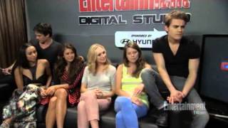 EW interview with TVD Cast  Comic Con 2013 [upl. by Neladgam]