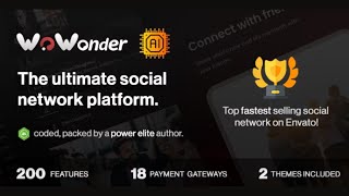 WoWonder  The Ultimate PHP Social Network Platform Script Free Download  WoWonder php script free [upl. by Purity]