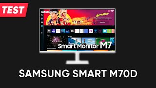 Monitor Samsung Smart M70D LS32DM700UUXEN  TEST  Deutsch [upl. by Akimehs]