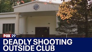 Suspect sought after deadly shooting at New Jersey social club [upl. by Franchot538]