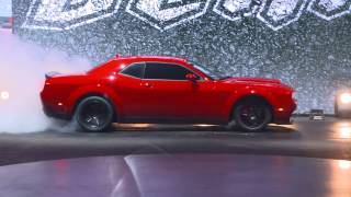 2018 Dodge Challenger SRT Demon Reveal Highlights [upl. by Giess]