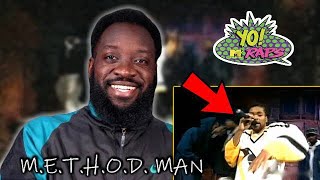 WuTang Clan  METHOD Man Live Performance REACTION [upl. by Redmer]