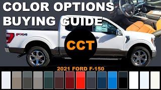 2021 Ford F150  Color Options Buying Guide [upl. by Tacita]