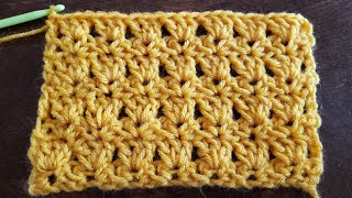 The primrose stitch quick and easy textured crochet stitch [upl. by Akamaozu143]