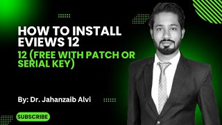 How to Install Eviews 12 Free with Patch or Serial Key [upl. by Llenal248]