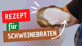 Muddis Schweinebraten Grundrezept [upl. by Akkim]