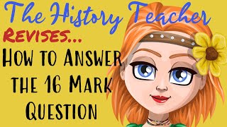 Smash the 16 mark question  The History Teacher Explainsgcse history [upl. by Llabmik]