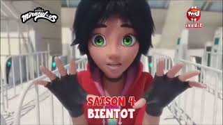 Miraculous Ladybug  4ªTemporada  😆TRAILER😆  Kuro Neko Penalteam e Psycomedian [upl. by Wrdna]