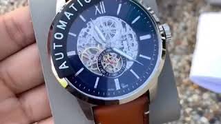 REVIEW FOSSIL ME 3154 TOWNSMAN AUTOMATIC [upl. by Zinck]