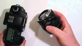 How To Adjust The Aperture On Canon EF Lenses When Using Lens Adapters [upl. by Pooi]