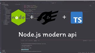 Criando e Estruturando uma API com Nodejs Fastify e Typescript [upl. by Eirrab46]