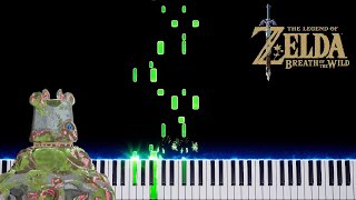 Decayed Guardian Battle  The Legend of Zelda Breath of the Wild Piano Tutorial [upl. by Knut]