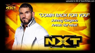 Johnny Gargano 2020 v2  quotComin Back For Youquot WWE NXT Entrance Theme [upl. by Akital]