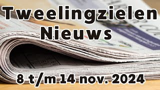 Tweelingzielen nieuws 8 tm 14 november 2024 tweelingzielen tweelingvlammen union [upl. by Aseret980]