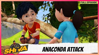 Shiva  शिवा  Full Episode  Anaconda Attack [upl. by Qahsi]